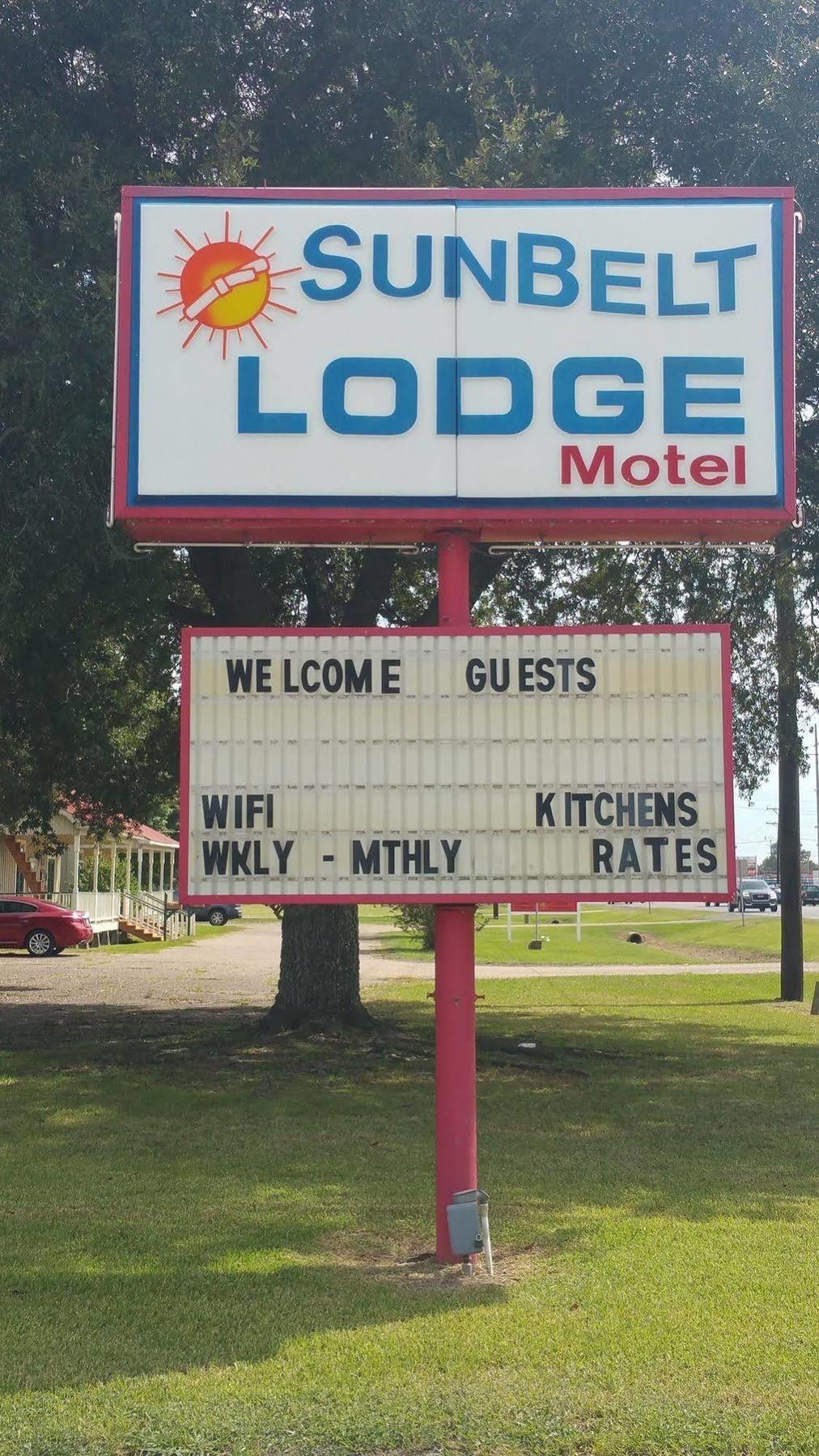 Sunbelt Lodge Motel Abbeville Exterior foto